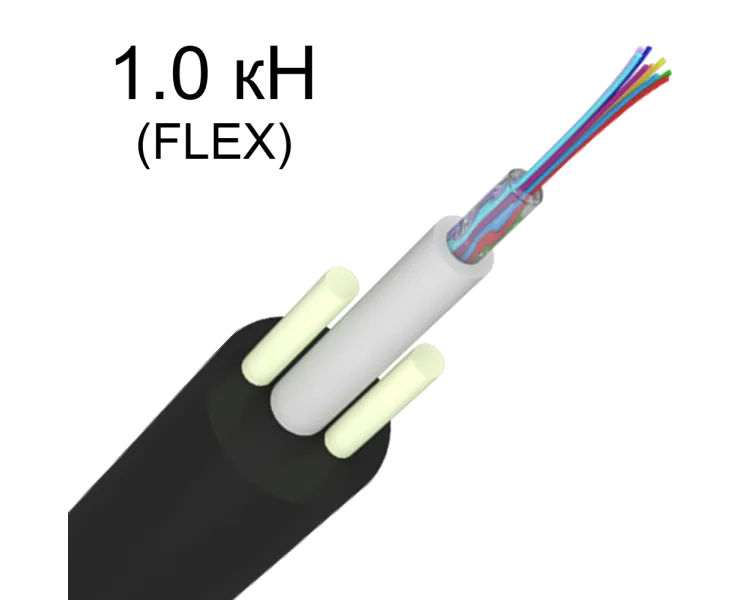 RCI S-CFP (NA)Fda-004 E9/125 (бухт. 3000м.) Кабель волоконно-оптичний