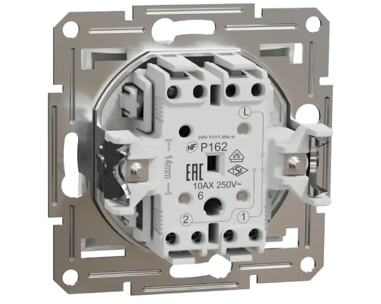 Schneider Electric EPH0470121 Asfora Перемикач прохідний 1-клавішний