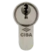 CISA C3000 80T (35*45T) Циліндр нікель матовий 3 ключі