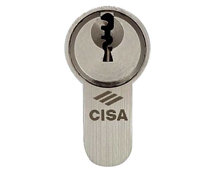 CISA C3000 80T (35*45T) Циліндр нікель матовий 3 ключі