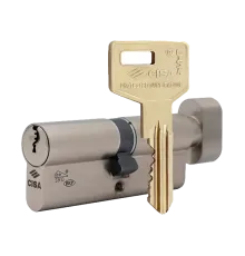 CISA C3000 70T (30*40T) Циліндр нікель матовий 3 ключі