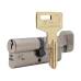 CISA C3000 70T (30*40T) Циліндр нікель матовий 3 ключі