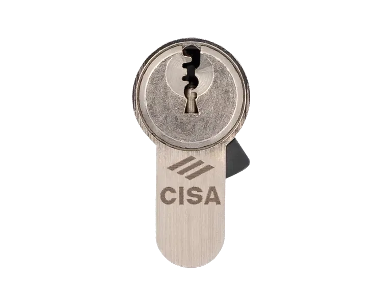 CISA C3000 70T (30*40T) Циліндр нікель матовий 3 ключі