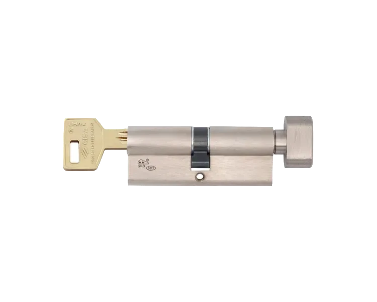 CISA C3000 70T (30*40T) Циліндр нікель матовий 3 ключі