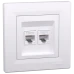 Schneider Electric Asfora EPH4800121 RJ45 кат.6е UTP Розетка комп'ютерна одинарна