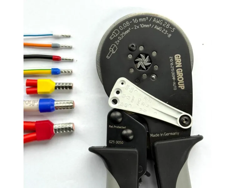 GRN-GROUP CRIMP-AUTO 6X 210 16 215 Кліщі обжимні