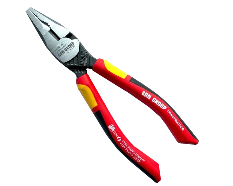 GRN-GROUP CONSTRUCTOR 160мм 90 160 3K Пасатижі силові потоншені