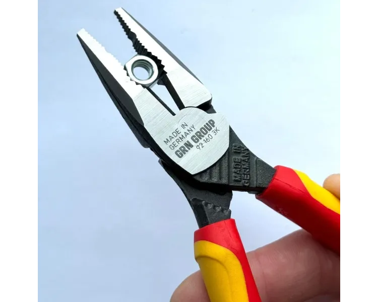 GRN-GROUP CONSTRUCTOR 160мм 90 160 3K Пасатижі силові потоншені