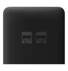 Ajax SideCover (LAN) vertical Black Фронтальна панель