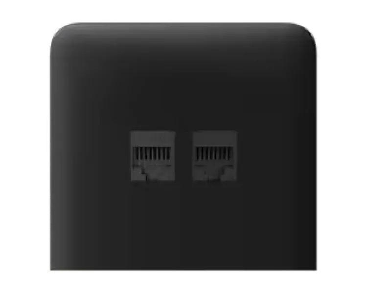 Ajax SideCover (LAN) vertical Black Фронтальна панель