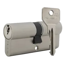 CISA C2000 80 (40*40) Циліндр нікель матовий 3 ключі