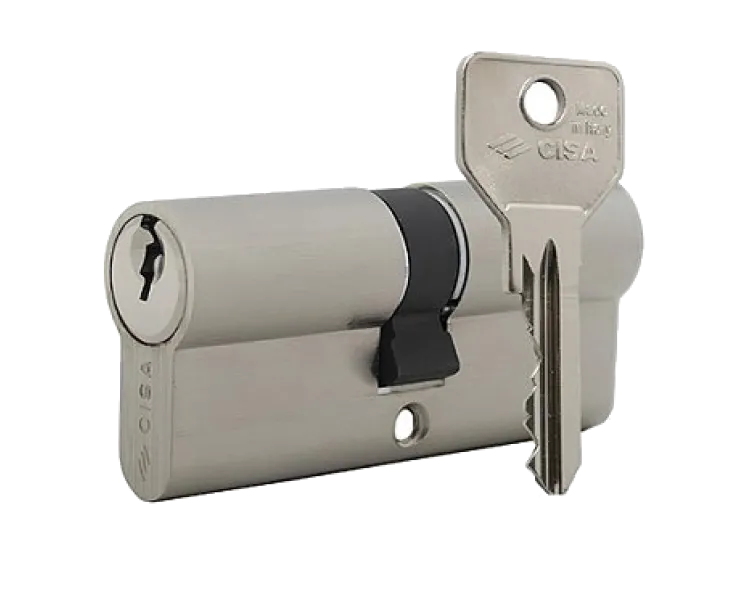 CISA C2000 80 (40*40) Циліндр нікель матовий 3 ключі