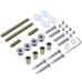 ABARO Bali 45° L:1000 X:800 D:32mm SS 304 (комплект) Ручки скоби