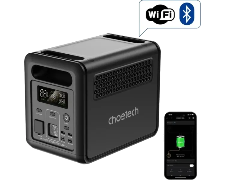Choetech BS068-EU-BKGY 1024 Вт·год 1200 Вт Портативне джерело живлення