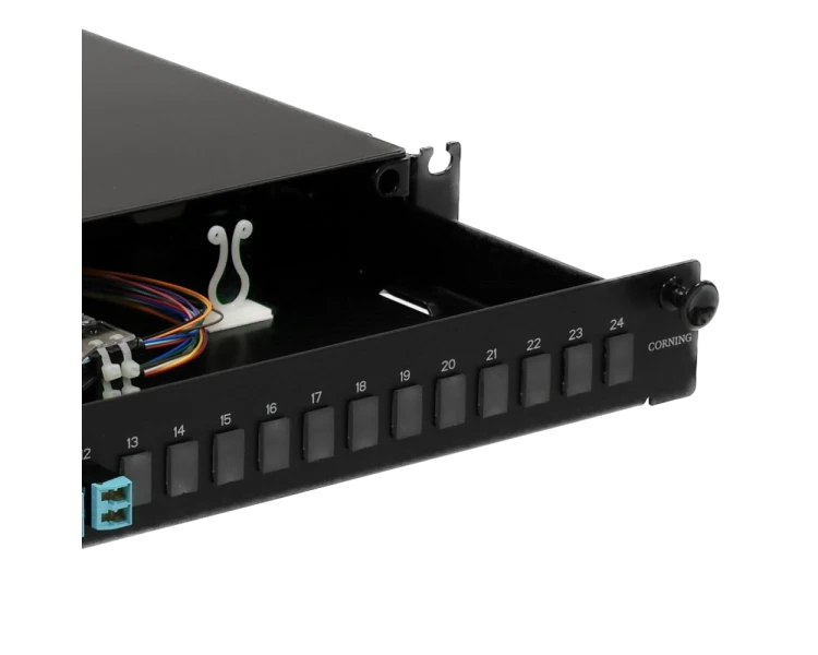 LAN1 з 12xLC Duplex OM3/OM4 24 пігтейл Патч-панель