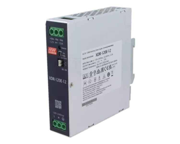 Mean Well XDR-120E-12 Блок живлення на Din-рейку