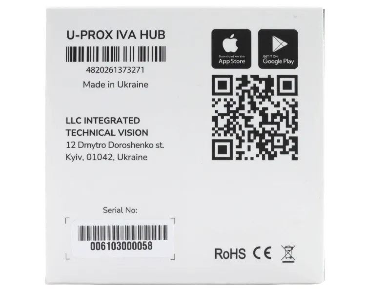 U-Prox IVA HUB cloud adapter Адаптер хмарного відеоспостереження