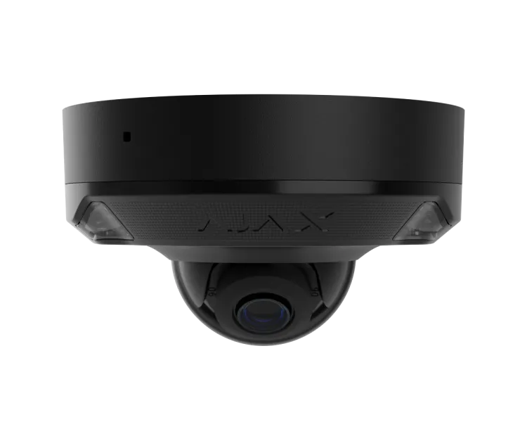 Ajax DomeCam Mini HL (8 Mp/4 mm) black IP відеокамера
