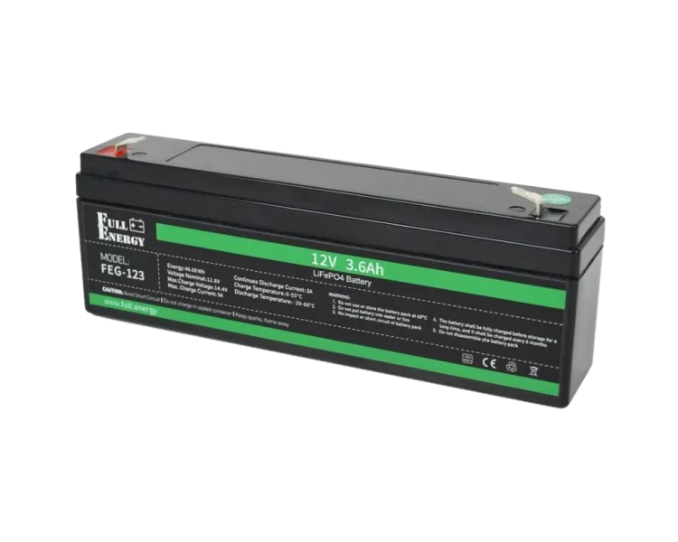 Full Energy FEG-123 Акумулятор LiFePO4 12В 3А•г