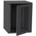 IPCOM СН-18U 600х600 перфорація RAL9005 Шафа серверна підлоговий