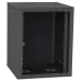 IPCOM СН-18U 600х450 скло RAL9005 Шафа серверна