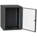 IPCOM СН-18U 600х450 скло RAL9005 Шафа серверна