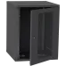IPCOM СН-18U 600х600 перфорація RAL9005 Шафа серверна
