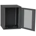 IPCOM СН-18U 600х600 перфорація RAL9005 Шафа серверна