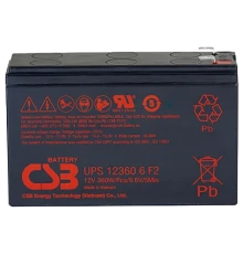 CSB UPS123606F2/F1 12V6Ah Акумуляторна батарея