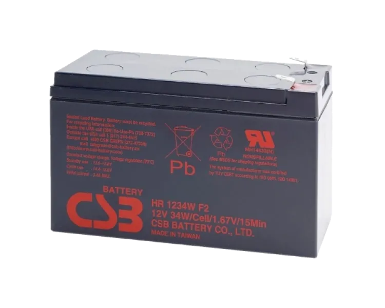 CSB HR1234WF2 12В 9А•г Акумуляторна батарея