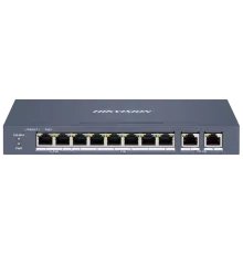 Hikvision DS-3E1310HP-EI Комутатор 10 портів керований