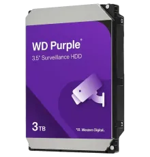 Western Digital Purple Surveillance 3TB 5400rpm 128MB (WD34PURZ) Жорсткий диск