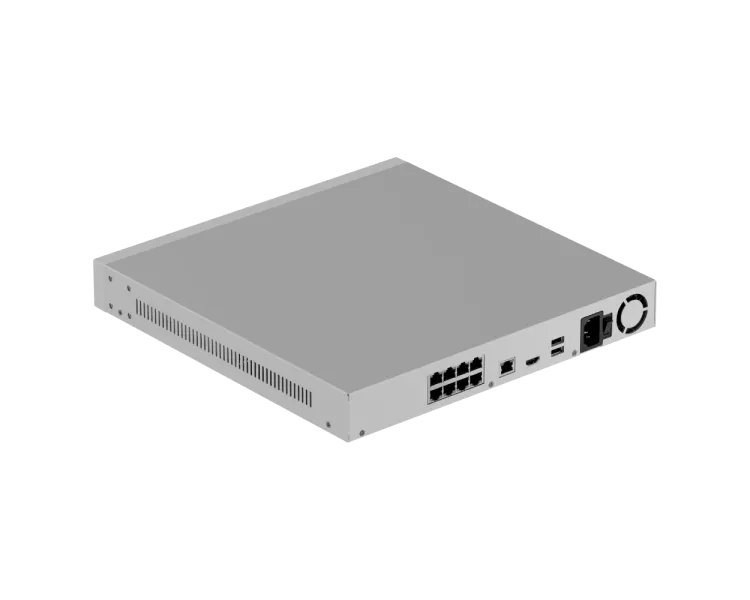 Ajax NVR H2D8PAC (16ch) white HDMI 4K 16Тб PoE Відеореєстратор