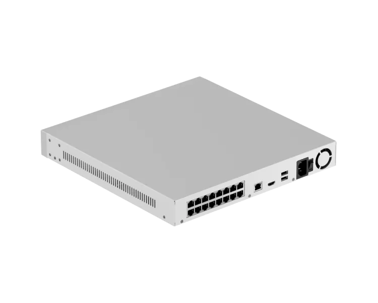 Ajax NVR H2D16PAC (16ch) white HDMI 4K 16Тб PoE Відеореєстратор