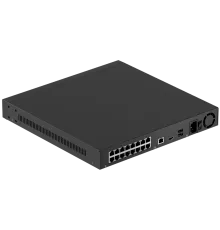 Ajax NVR H2D16PAC (16ch) black HDMI 4K 16Тб PoE Відеореєстратор