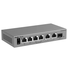 Ruijie RG-ES207GS-LP PoE Комутатор 6 портів керований хмарно