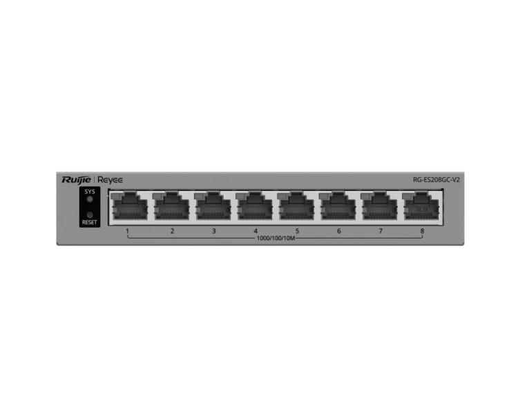 Ruijie Reyee RG-ES208GC-V2 Комутатор 8 портів керований