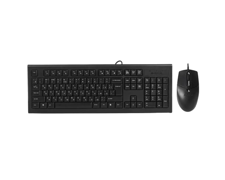 A4Tech KR-8572S Black Комплект клавіатура+мишка
