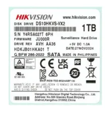 Hikvsion DS10HKVS-VX2 Жорсткий диск внутрішній
