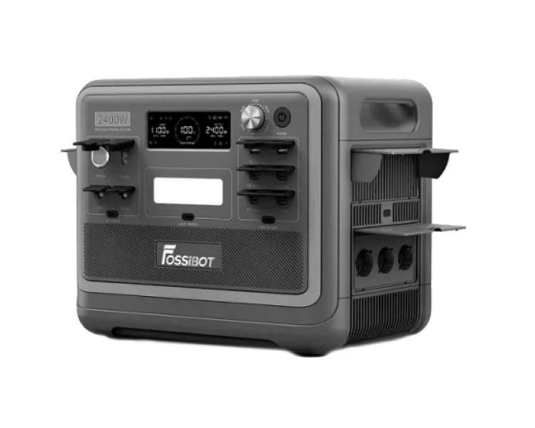FOSSiBOT F2400 2200W/2048Wh MPPT 500W LiFePO₄ Портативний зарядний пристрій