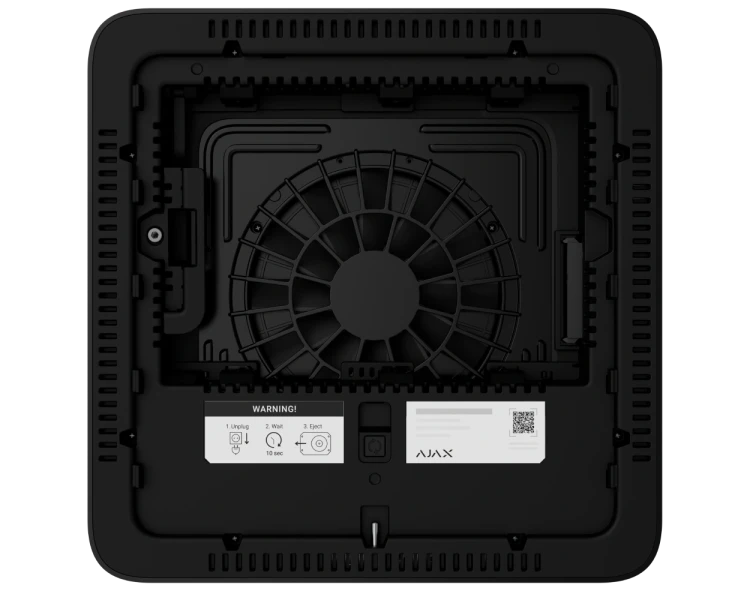 Ajax NVR HDC (16ch) (8EU) ASP black Мережевий відеореєстратор