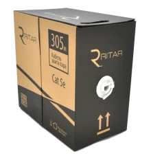Ritar внутрішній КВП UTP CCA (4*2*0.48) 4p 24 AWG (305м) Кабель
