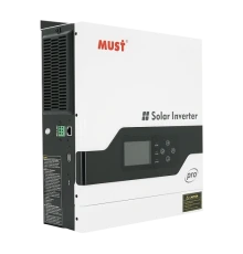 MUST PV18-2012PRO 2000Вт 12В 80A однофазний чиста синусоїда Інвертор