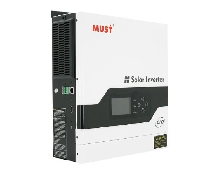 MUST PV18-2012PRO 2000Вт 12В 80A однофазний чиста синусоїда Інвертор