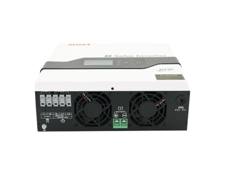 MUST PV18-2012PRO 2000Вт 12В 80A однофазний чиста синусоїда Інвертор