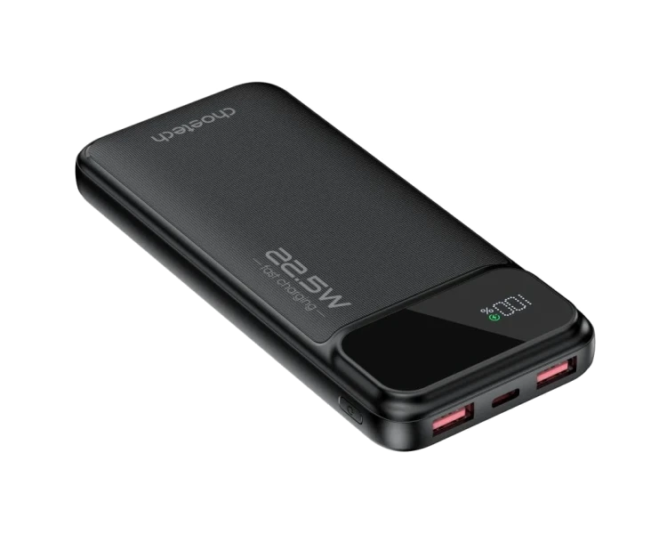 Choetech B728-CCBK 10 000мА•г Black Повербанк
