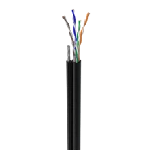 Ritar КНПт UTP (4*2*0.5) 4p 24 AWG (CCA) ПВХ+ПЭ трос 1мм Кабель