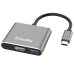 СolorWay CW-HUB08 100W/USB3.0/HDMI 4К USB хаб (док-станція)