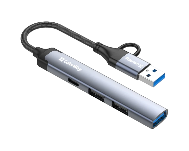 СolorWay CW-HUB06 USB2.0х2/USB3.0/USB-C2.0 USB хаб (док-станція)