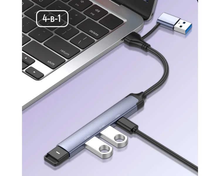 СolorWay CW-HUB06 USB2.0х2/USB3.0/USB-C2.0 USB хаб (док-станція)